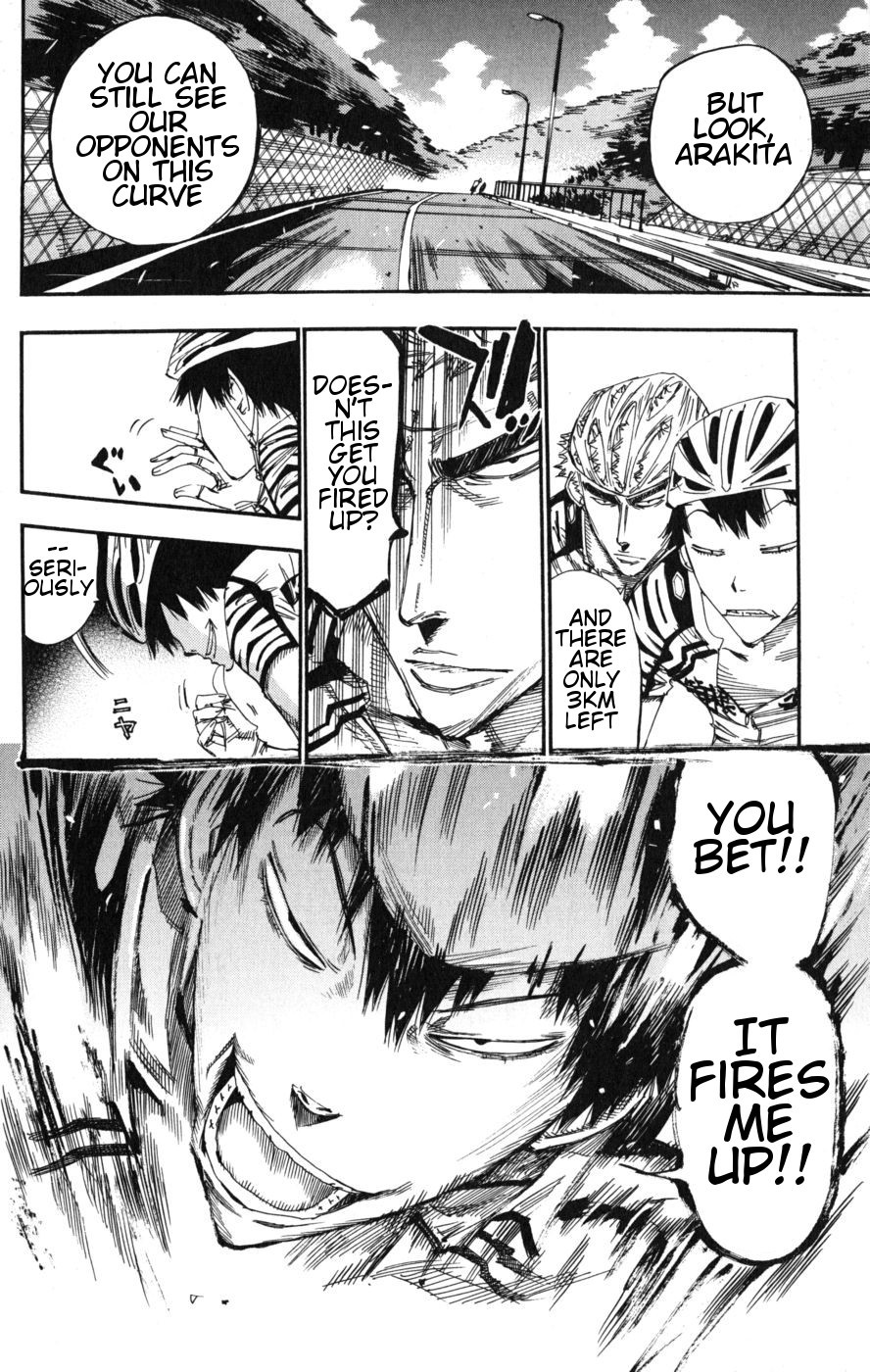 Yowamushi Pedal chapter 102 page 17