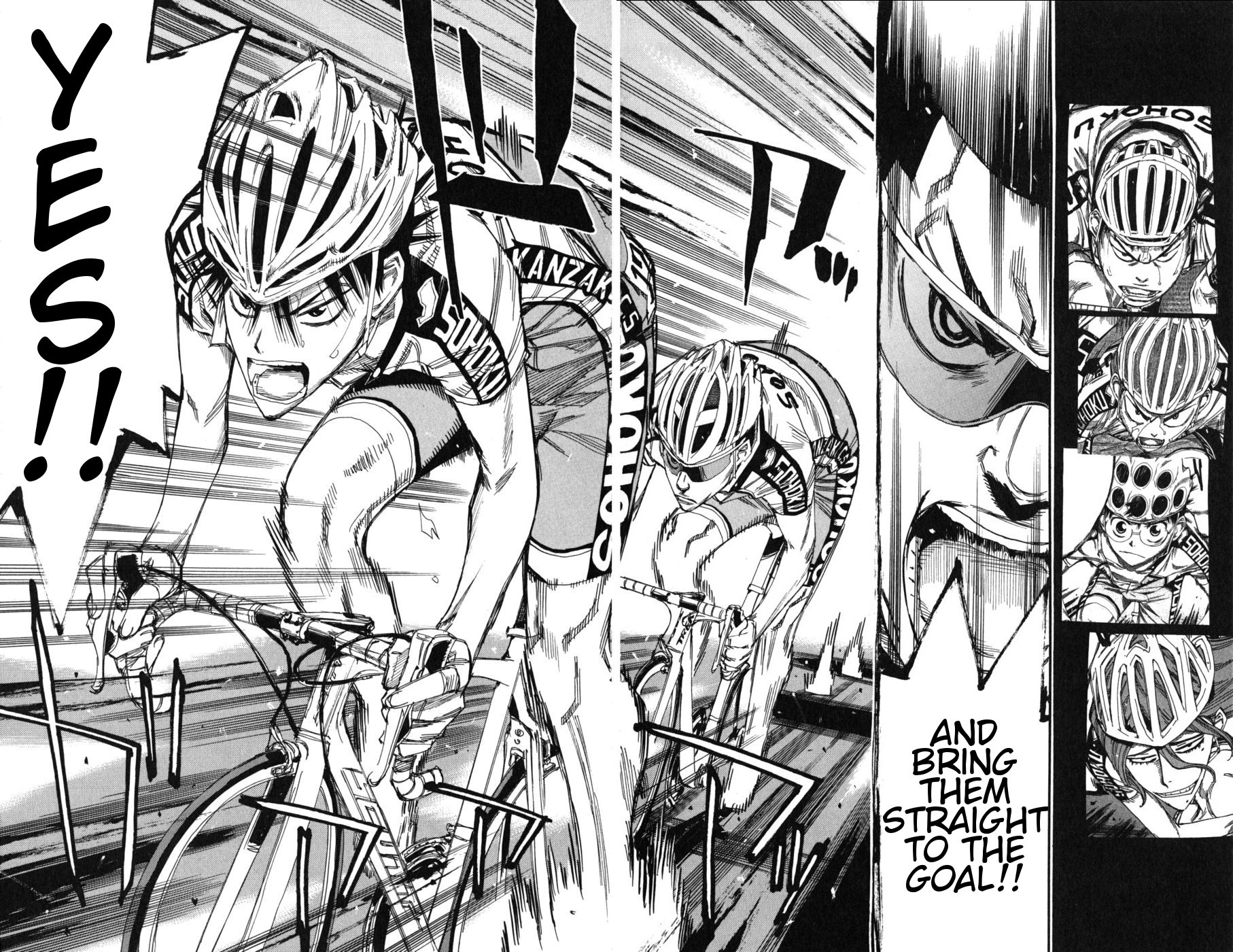 Yowamushi Pedal chapter 102 page 2