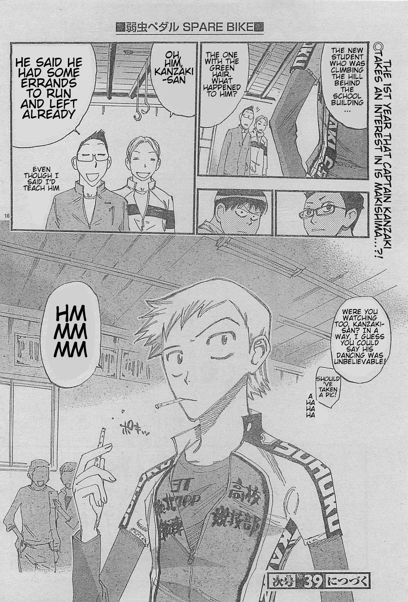 Yowamushi Pedal chapter 103.1 page 23