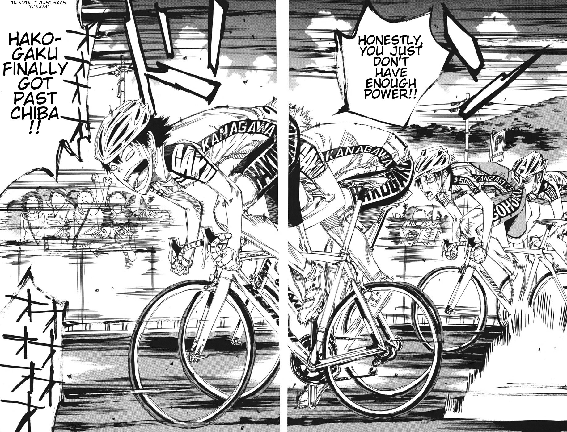 Yowamushi Pedal chapter 104 page 17