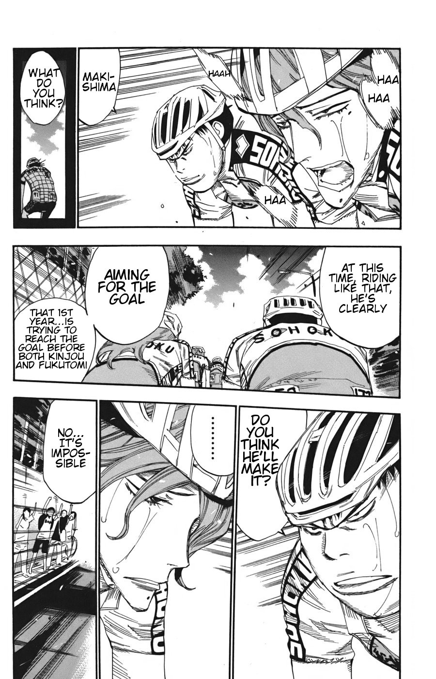 Yowamushi Pedal chapter 106 page 3