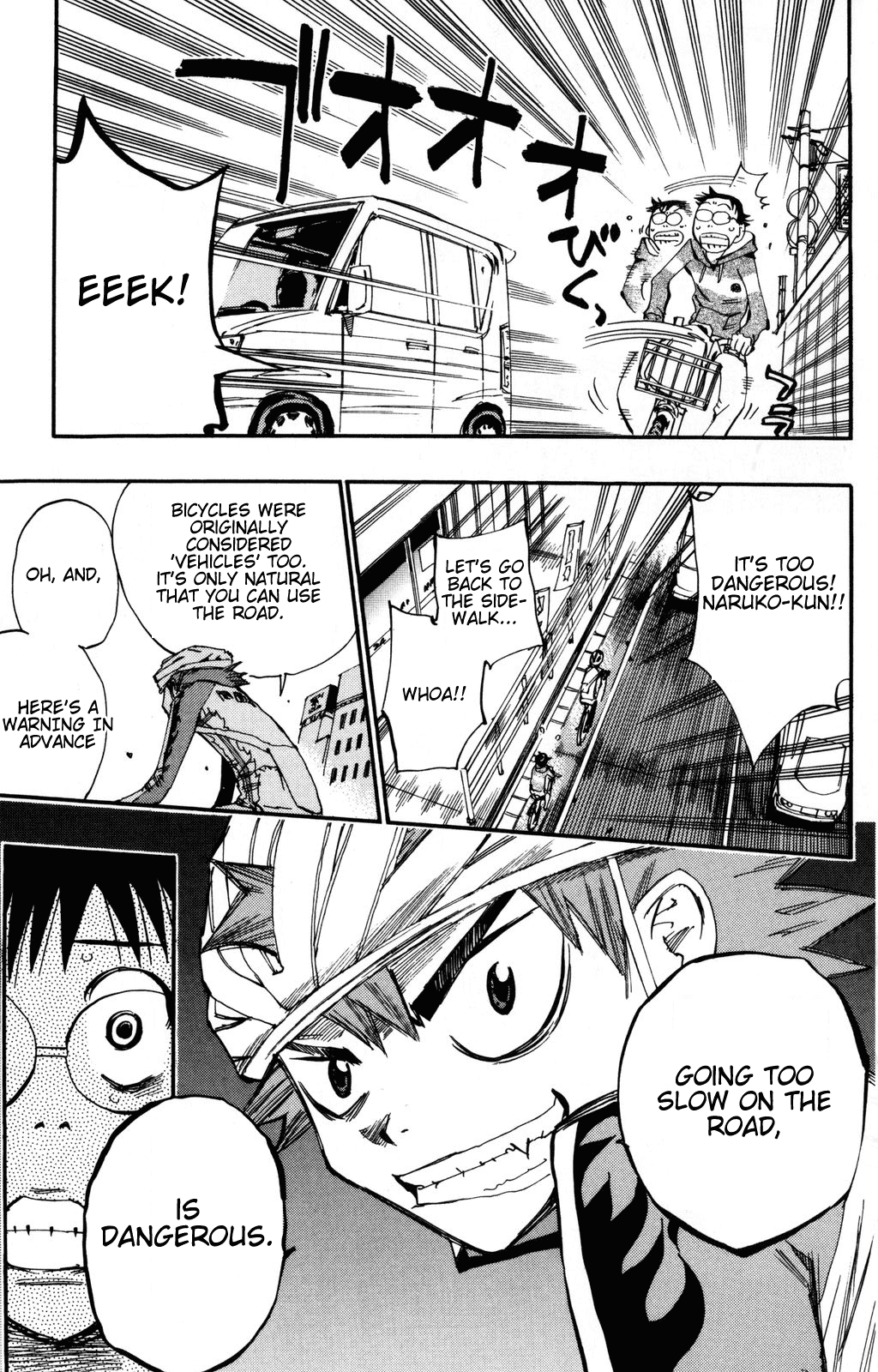 Yowamushi Pedal chapter 11 page 11