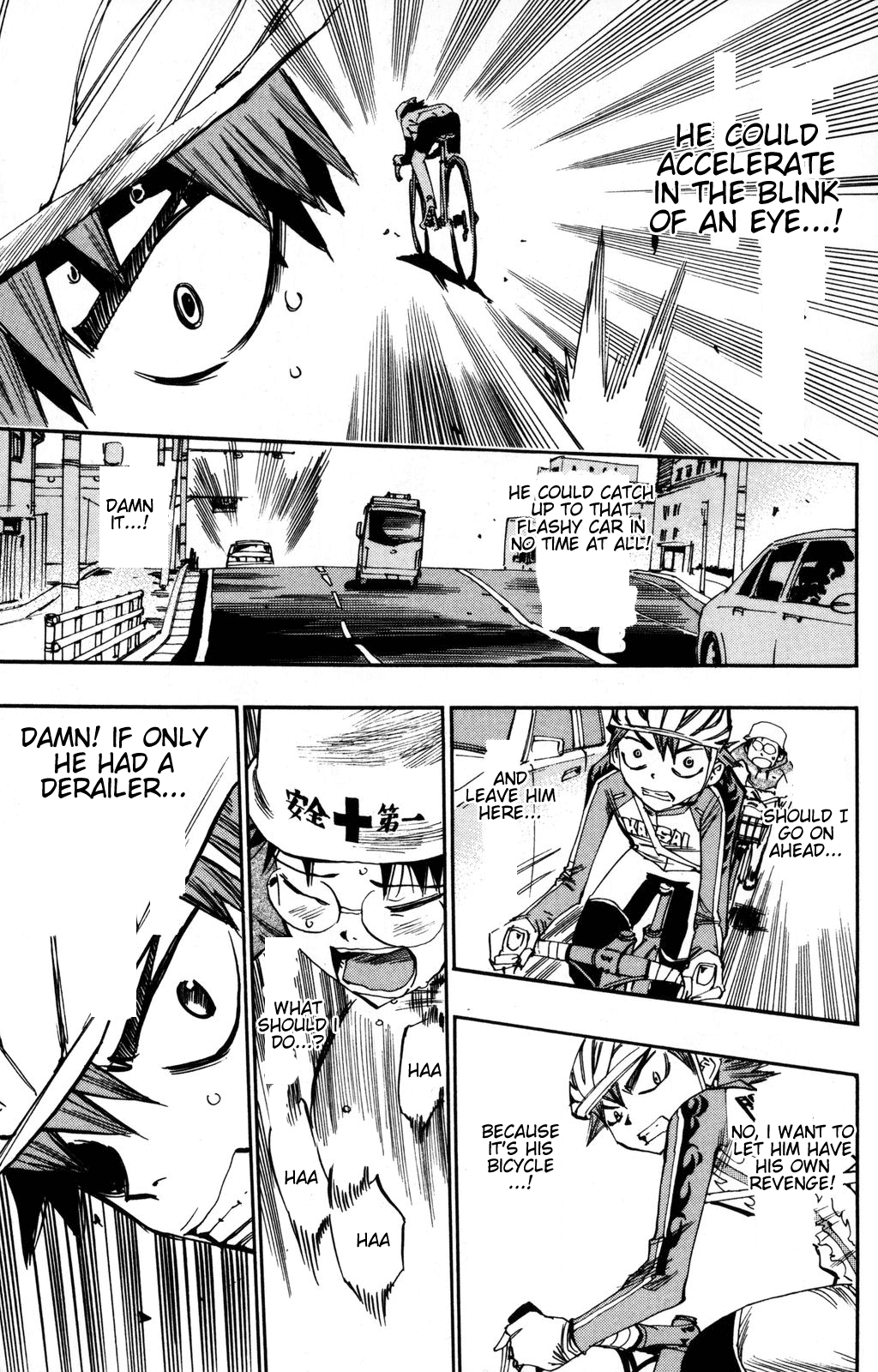 Yowamushi Pedal chapter 11 page 17