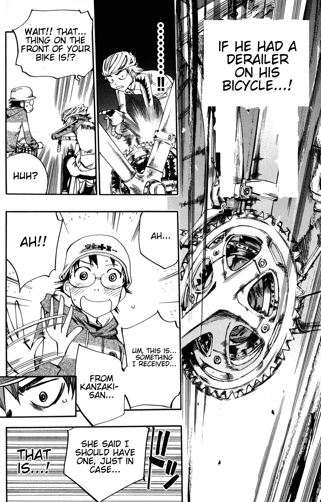 Yowamushi Pedal chapter 11 page 18