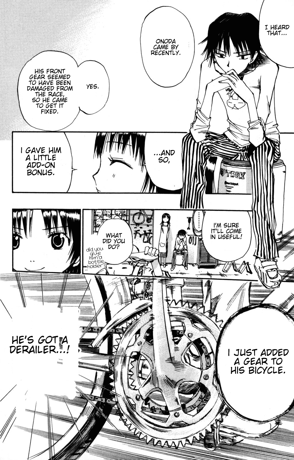 Yowamushi Pedal chapter 11 page 20