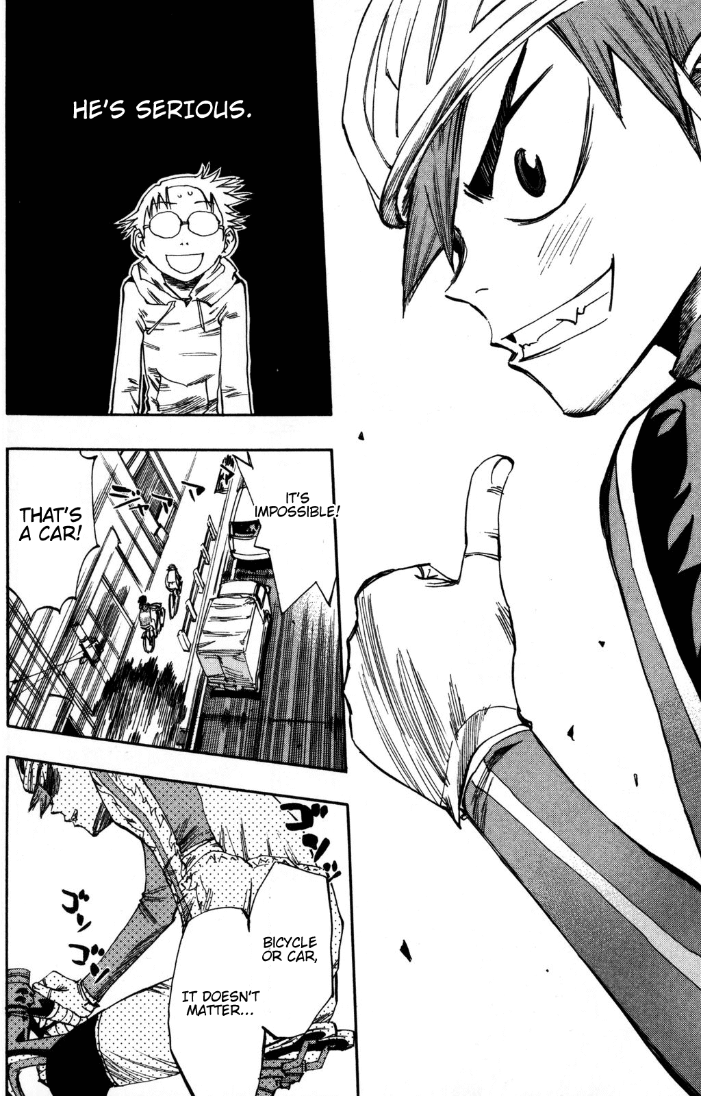 Yowamushi Pedal chapter 11 page 4