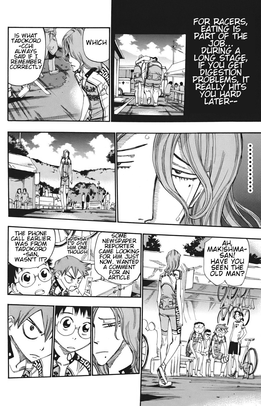 Yowamushi Pedal chapter 110 page 6