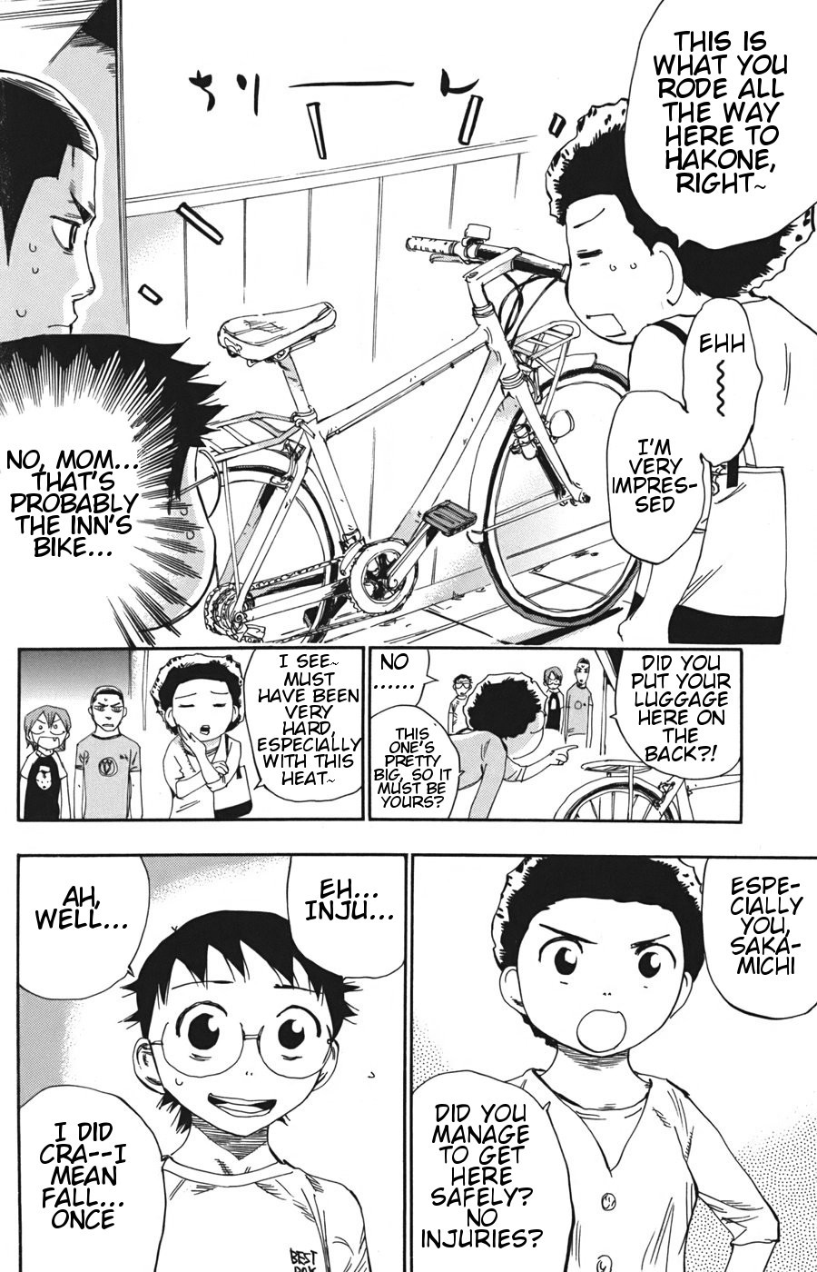 Yowamushi Pedal chapter 111 page 10