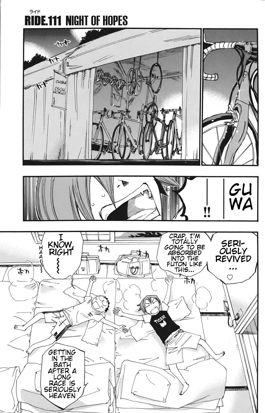 Yowamushi Pedal chapter 111 page 2