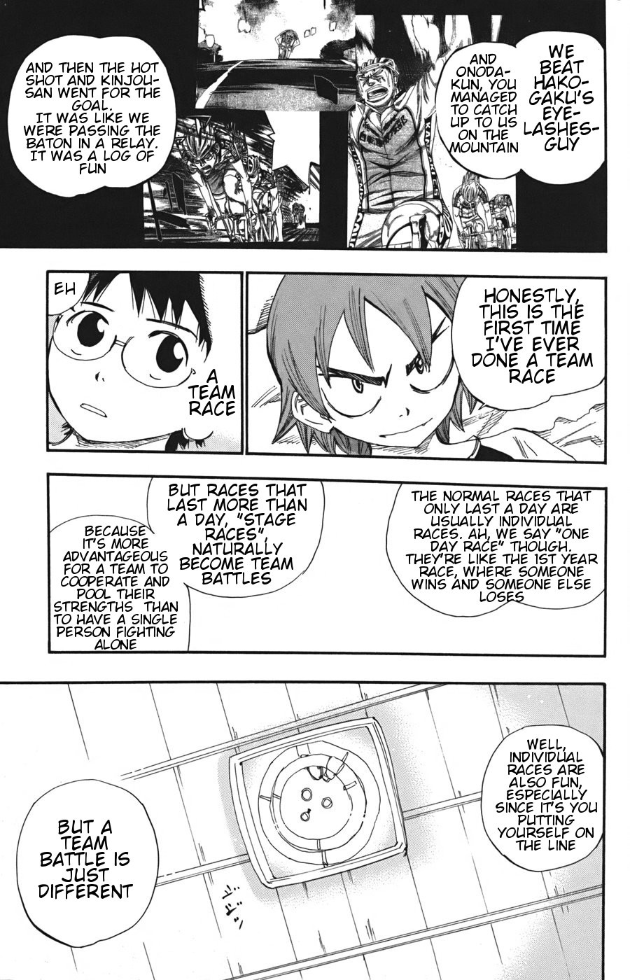 Yowamushi Pedal chapter 111 page 4