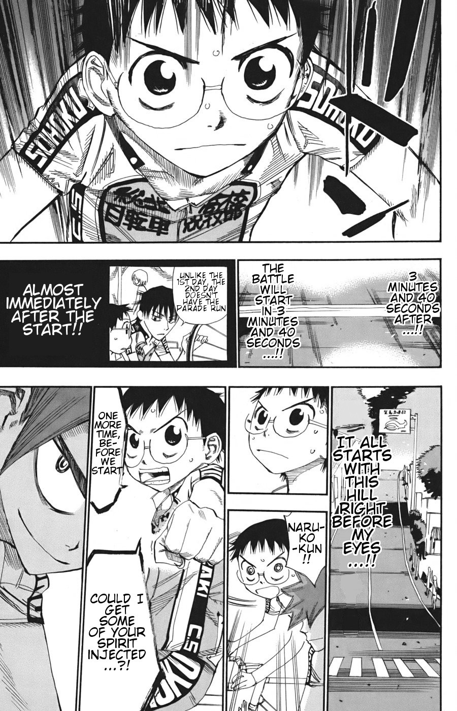 Yowamushi Pedal chapter 112 page 23