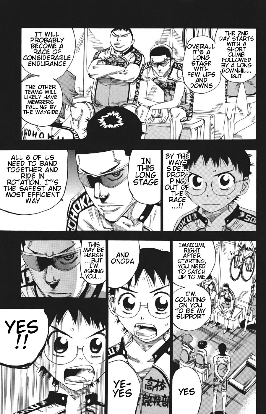 Yowamushi Pedal chapter 112 page 26