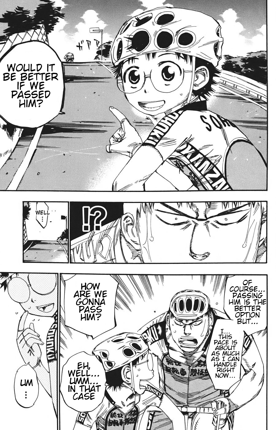 Yowamushi Pedal chapter 116 page 20