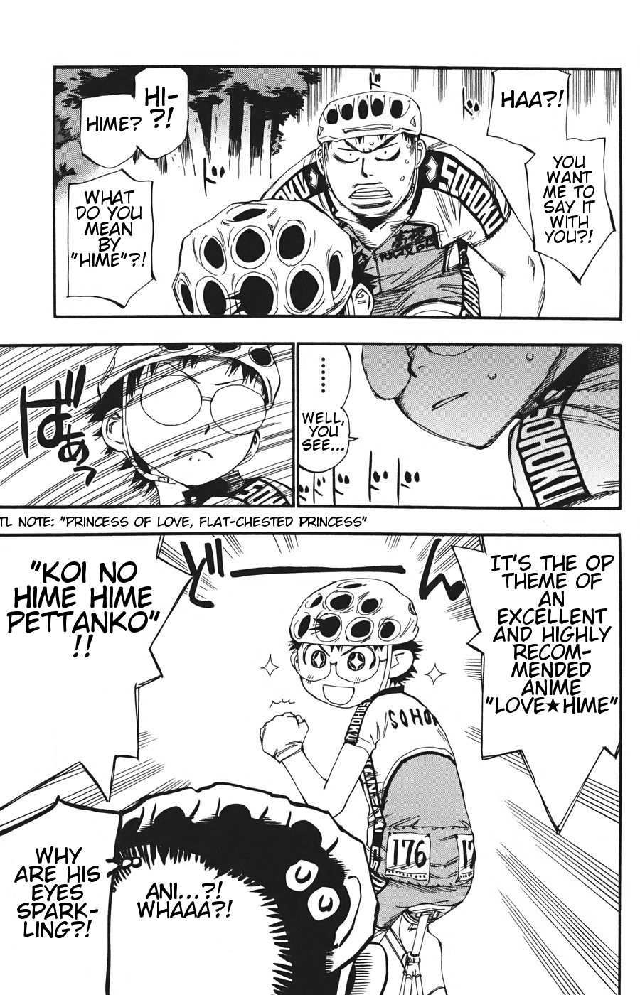 Yowamushi Pedal chapter 117 page 3