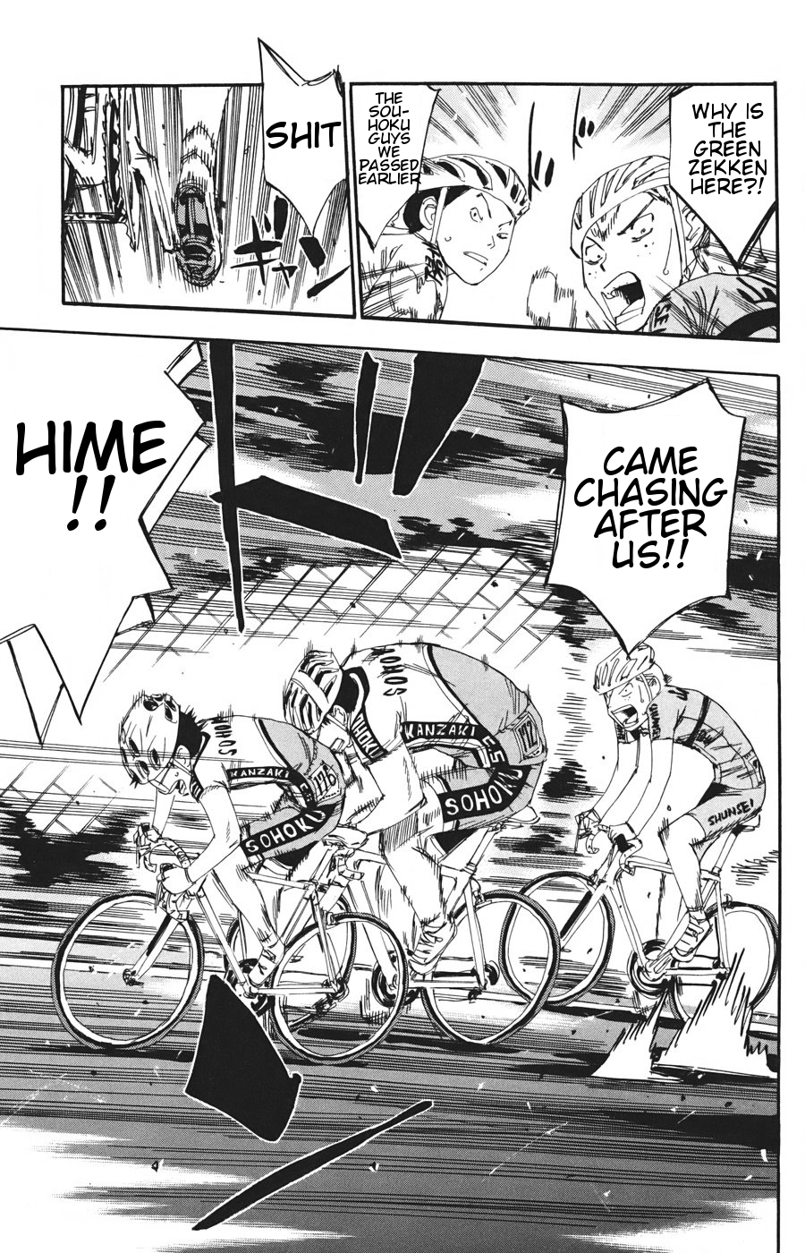 Yowamushi Pedal chapter 118 page 6