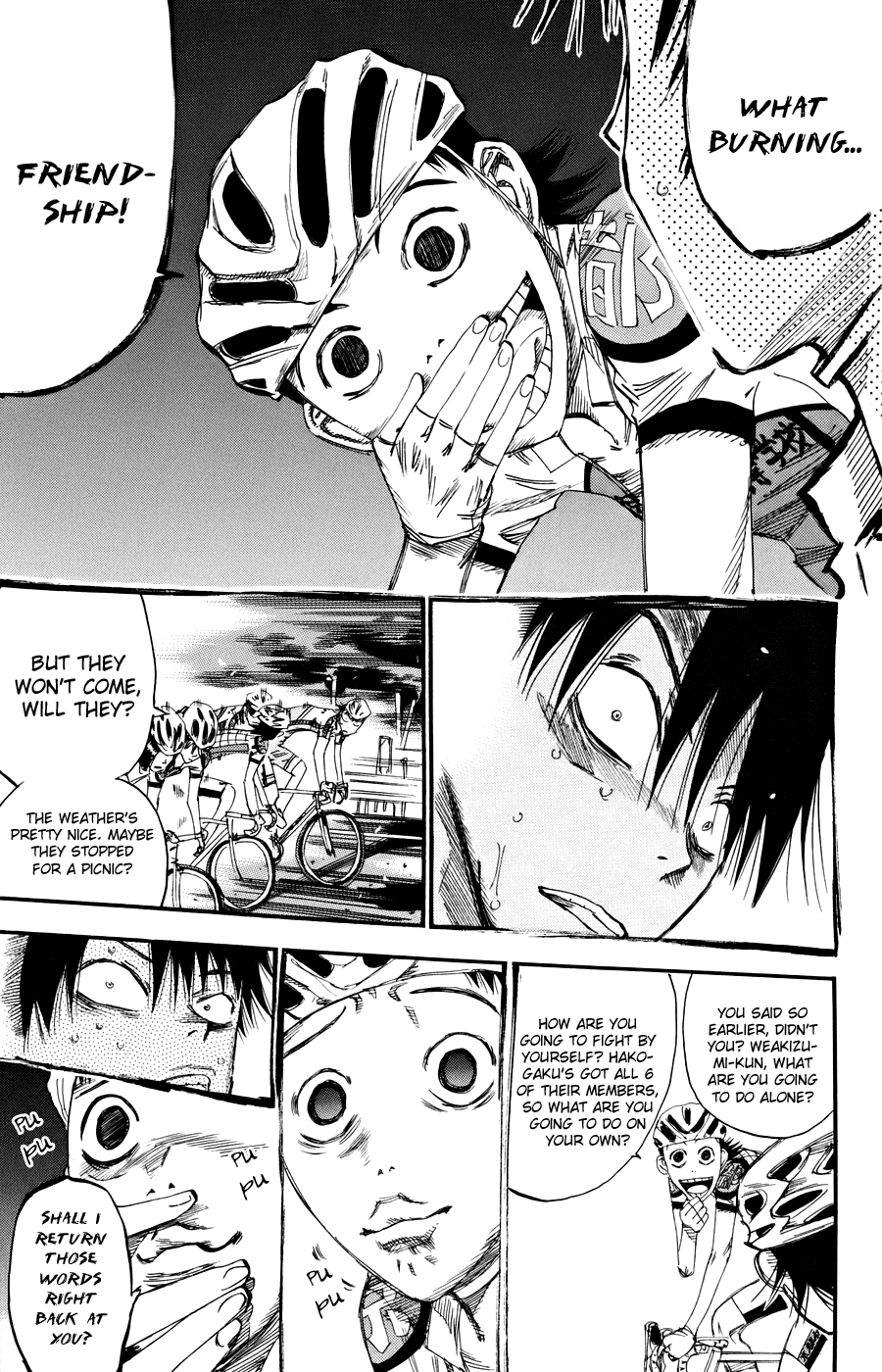 Yowamushi Pedal chapter 120 page 11