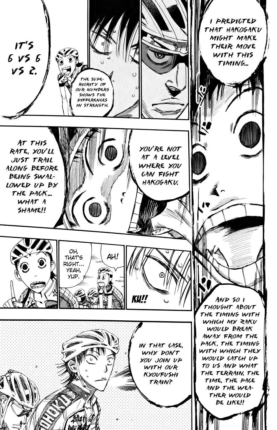 Yowamushi Pedal chapter 120 page 13