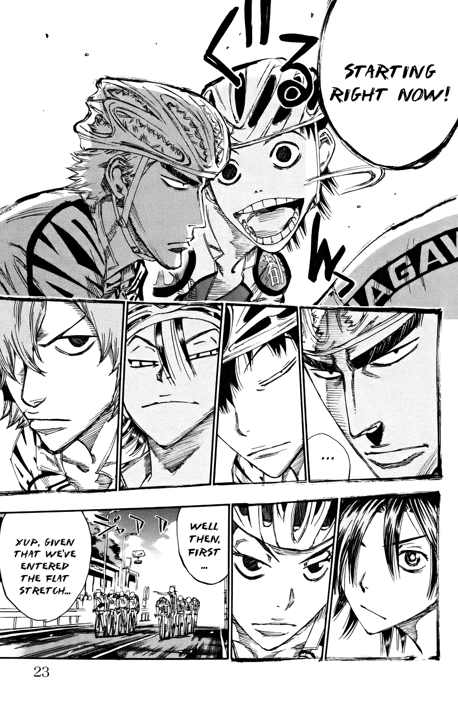 Yowamushi Pedal chapter 120 page 22