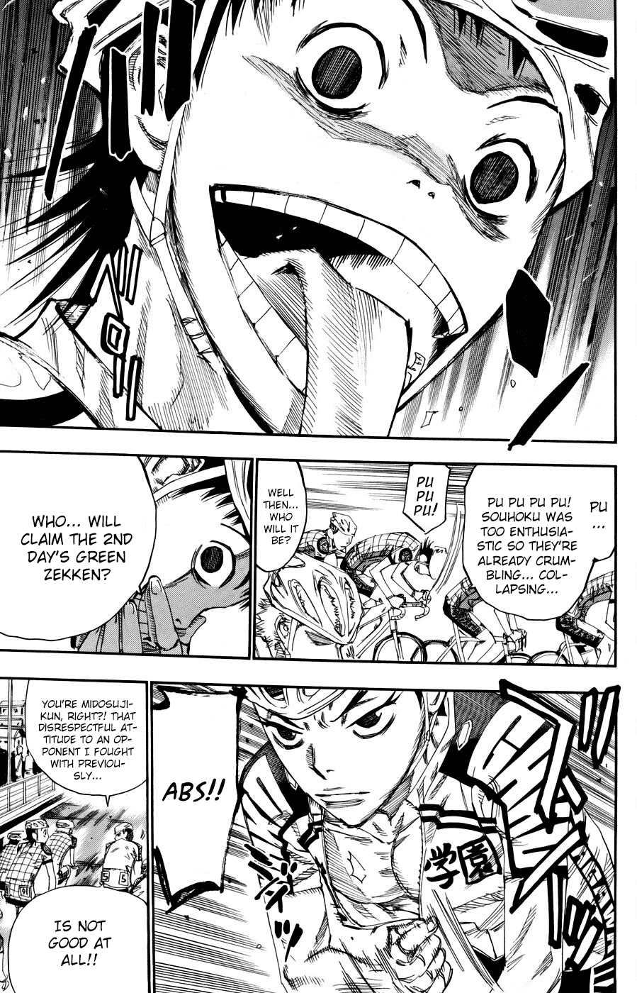 Yowamushi Pedal chapter 121 page 4