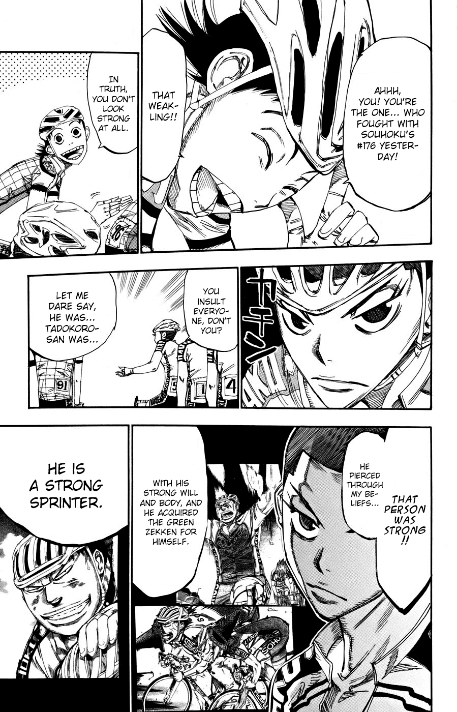 Yowamushi Pedal chapter 121 page 6