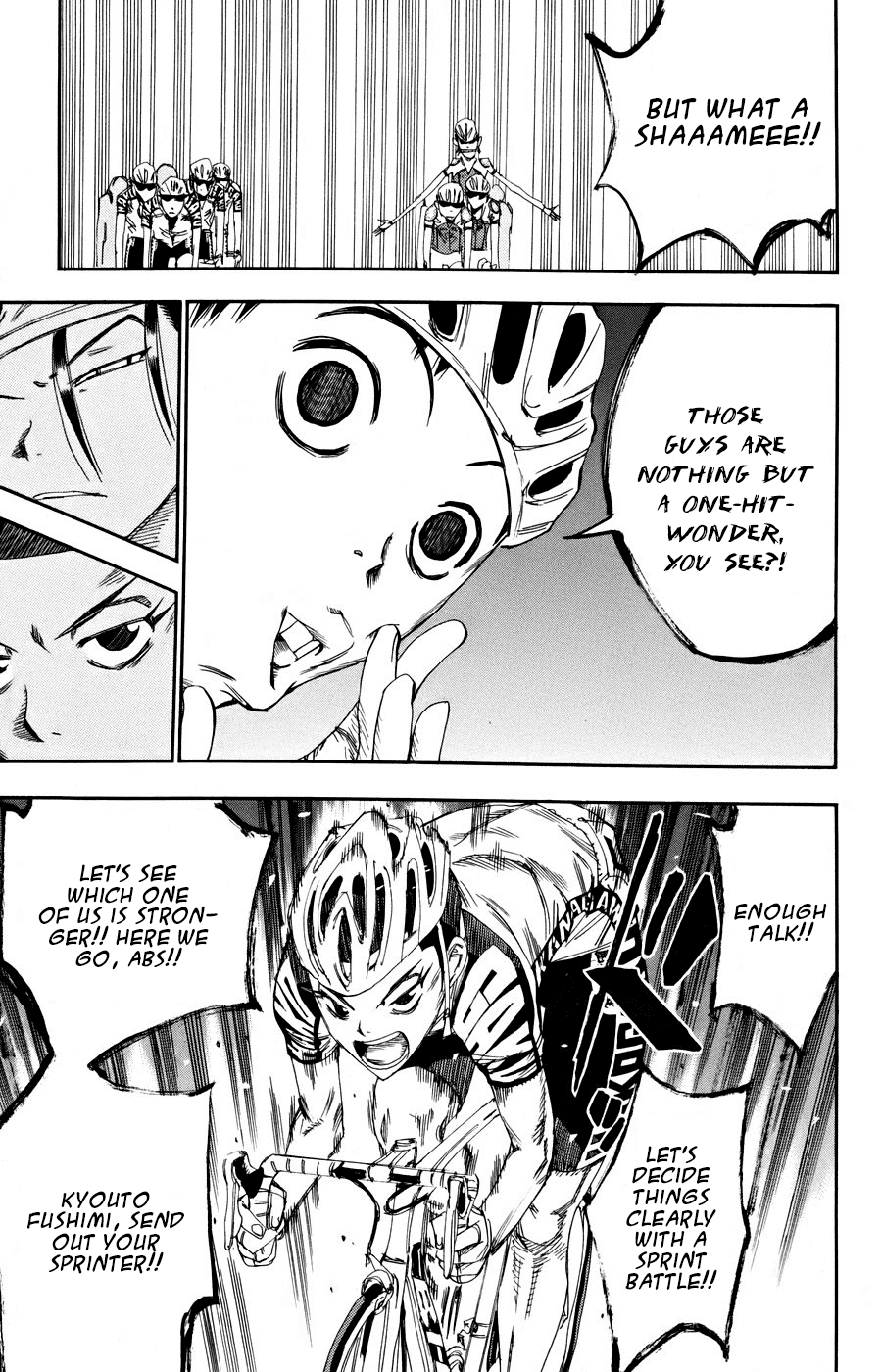 Yowamushi Pedal chapter 121 page 8