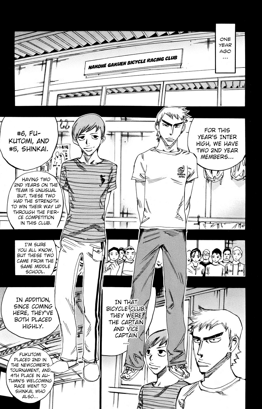 Yowamushi Pedal chapter 123 page 6