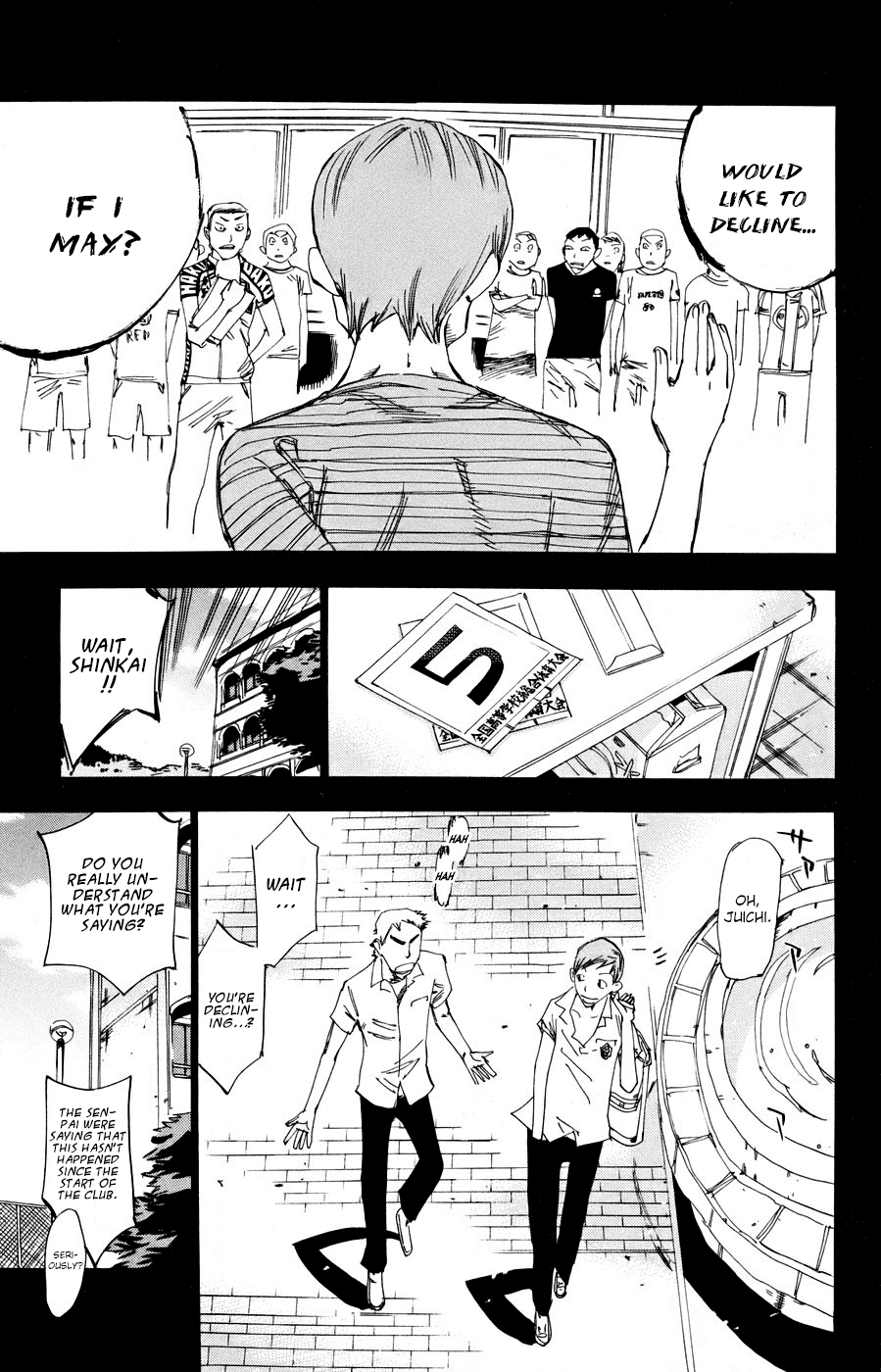 Yowamushi Pedal chapter 123 page 8