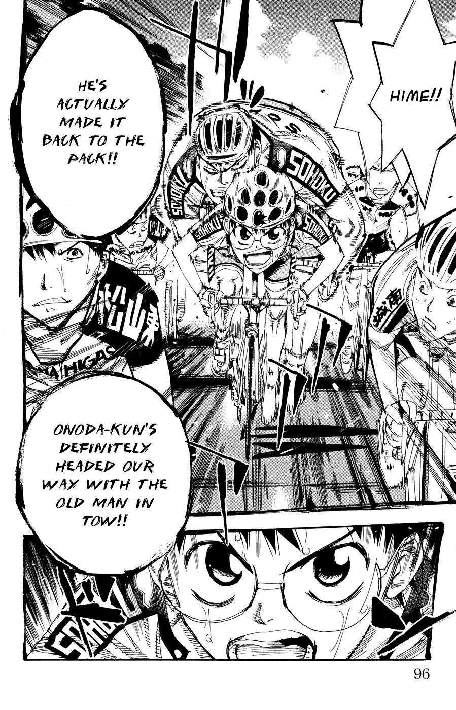 Yowamushi Pedal chapter 124 page 11