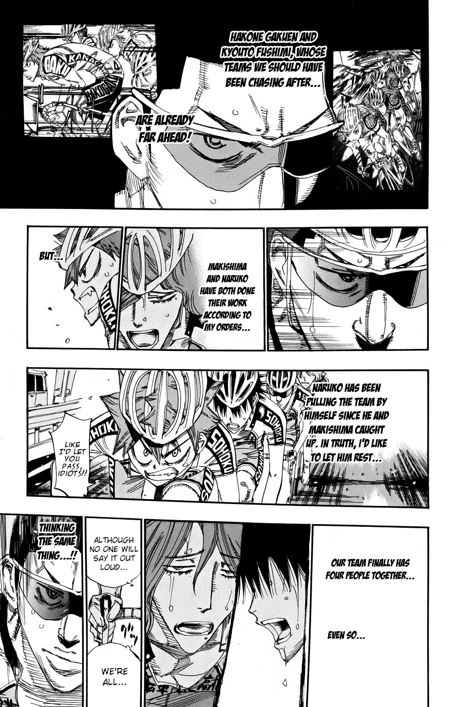 Yowamushi Pedal chapter 124 page 4