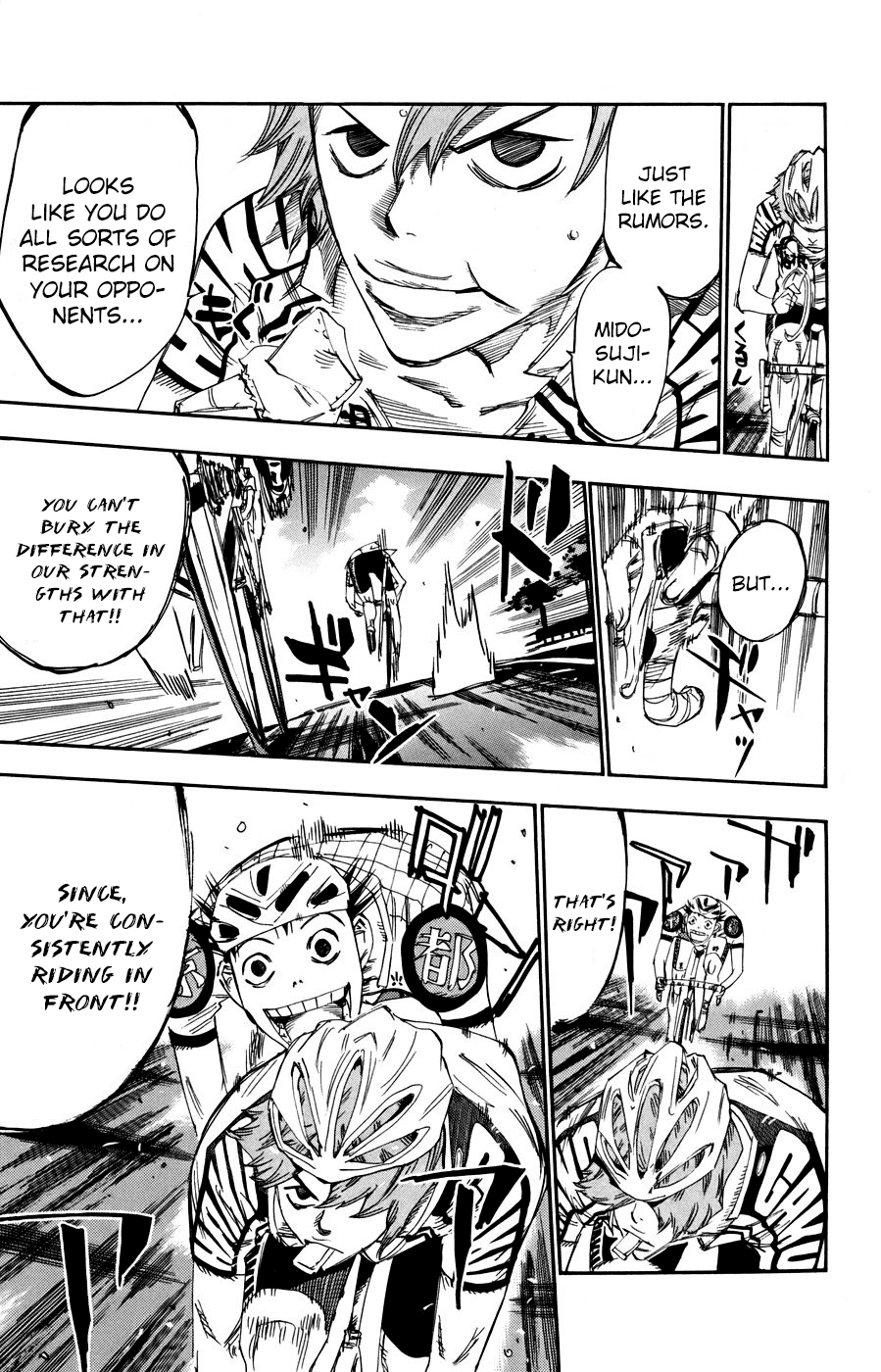 Yowamushi Pedal chapter 125 page 14