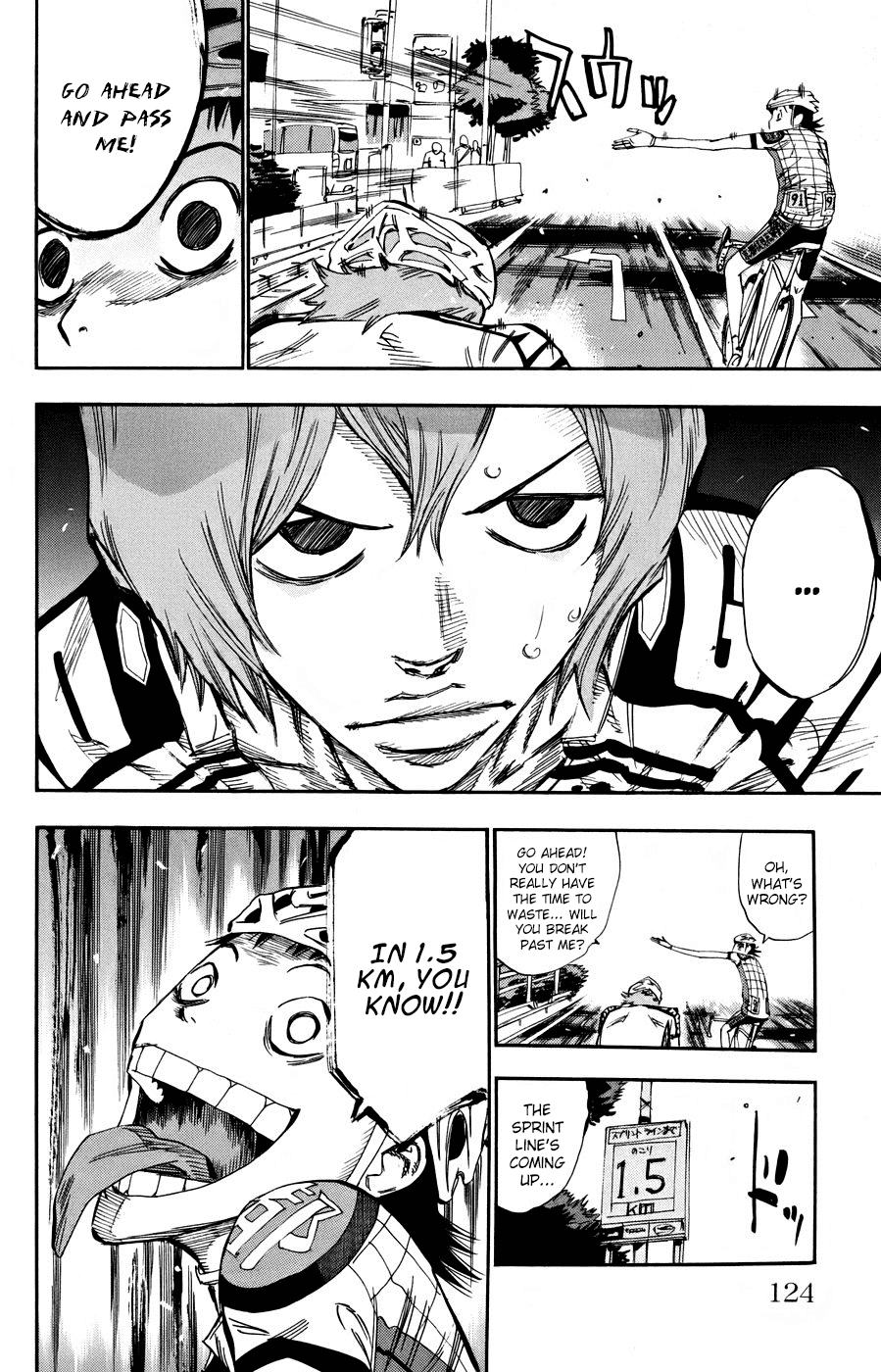 Yowamushi Pedal chapter 125 page 19