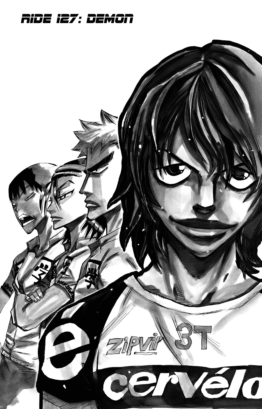 Yowamushi Pedal chapter 127 page 1