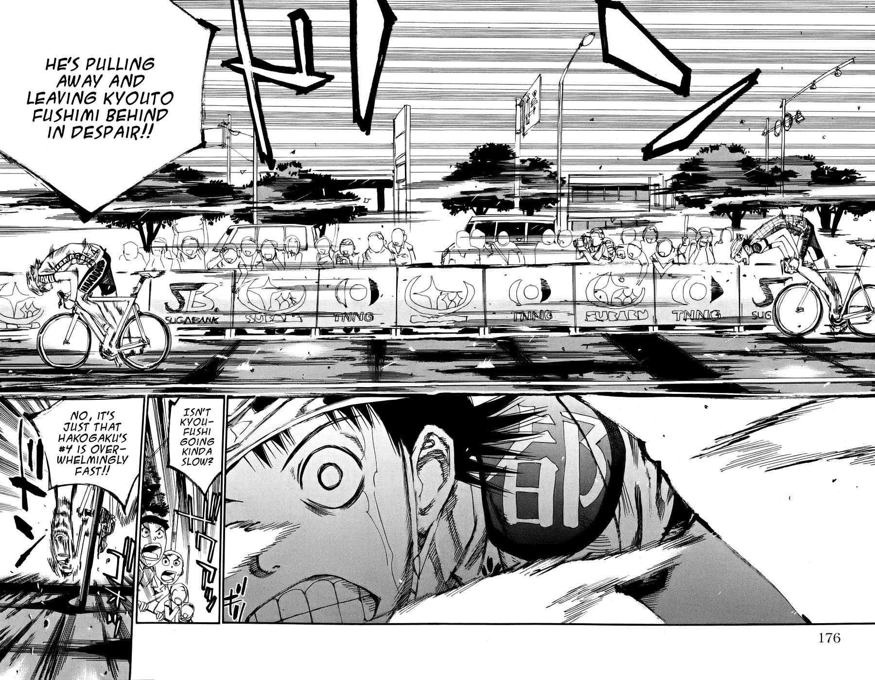 Yowamushi Pedal chapter 128 page 8