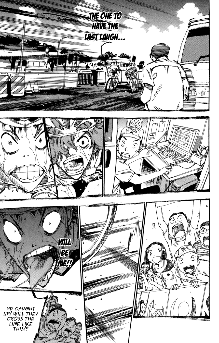 Yowamushi Pedal chapter 129 page 13