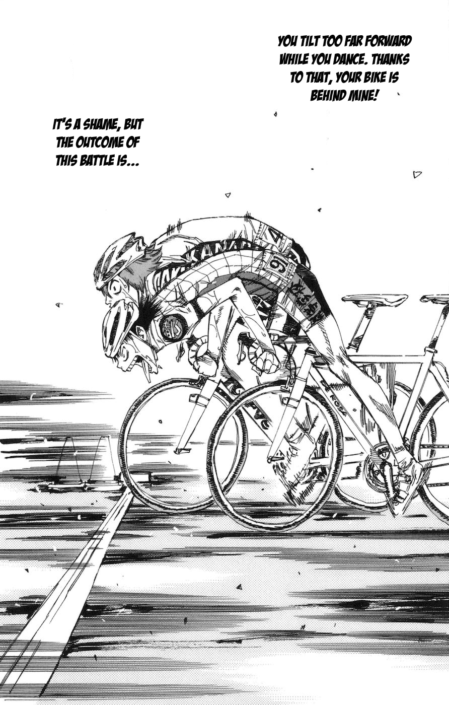 Yowamushi Pedal chapter 129 page 15