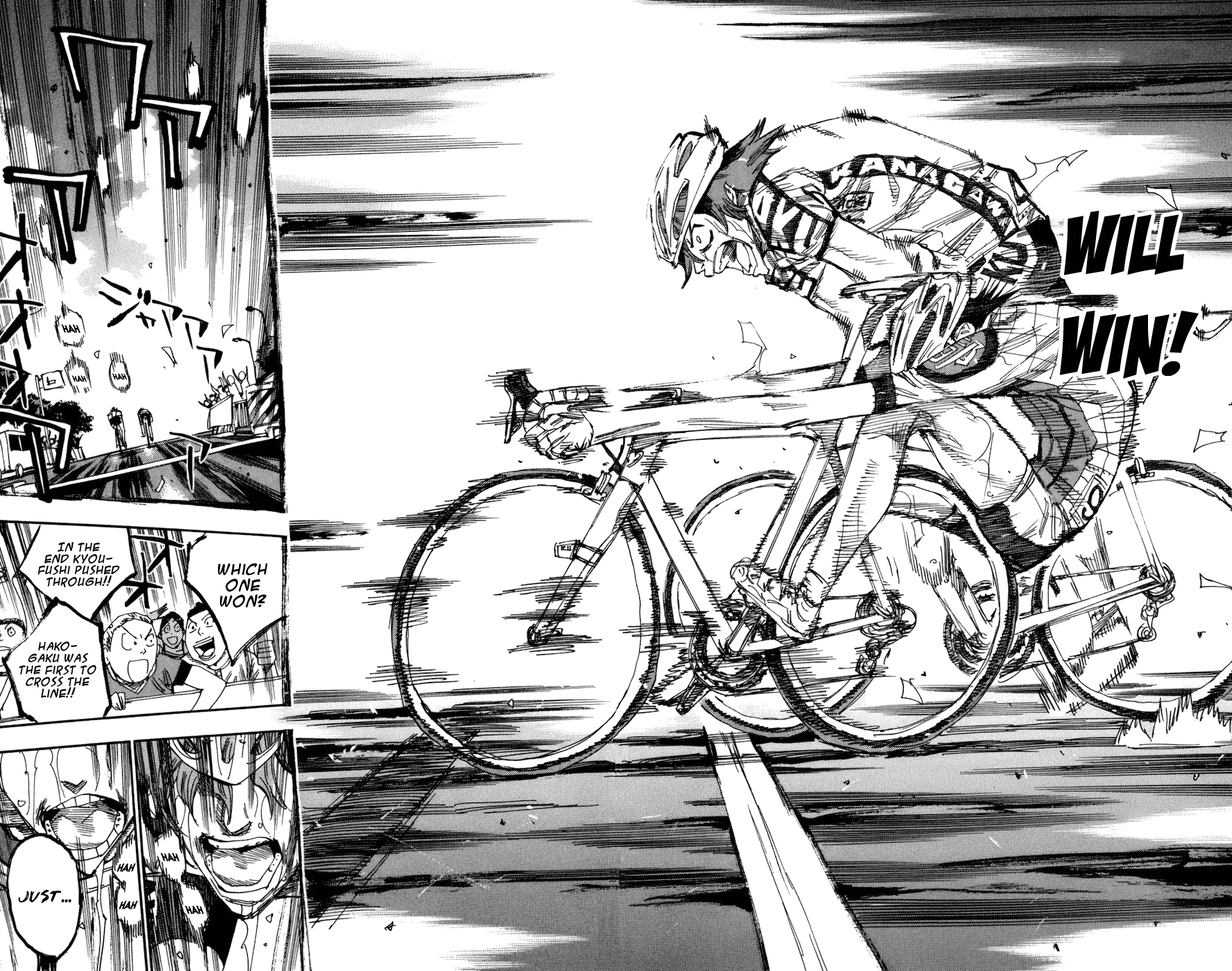 Yowamushi Pedal chapter 129 page 17