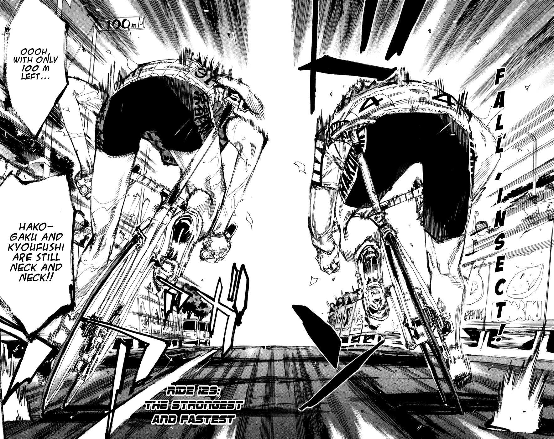 Yowamushi Pedal chapter 129 page 6