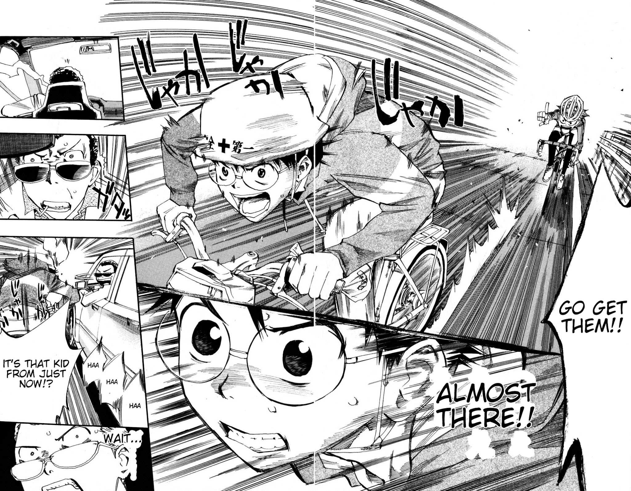 Yowamushi Pedal chapter 13 page 14