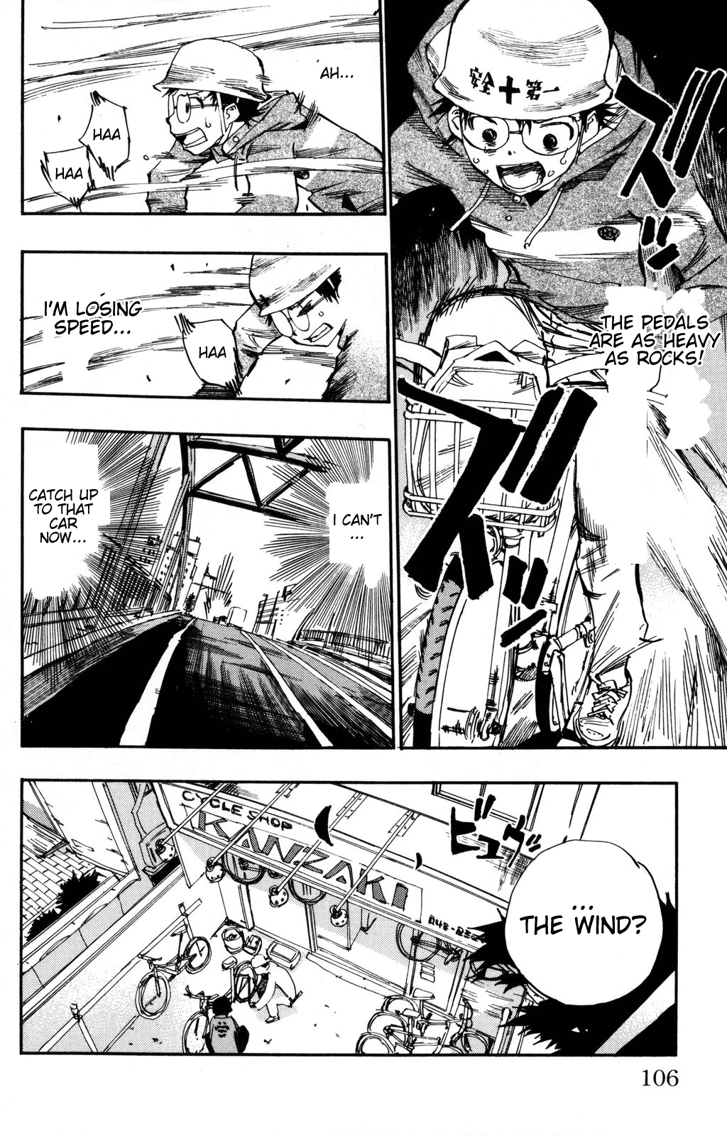 Yowamushi Pedal chapter 13 page 2