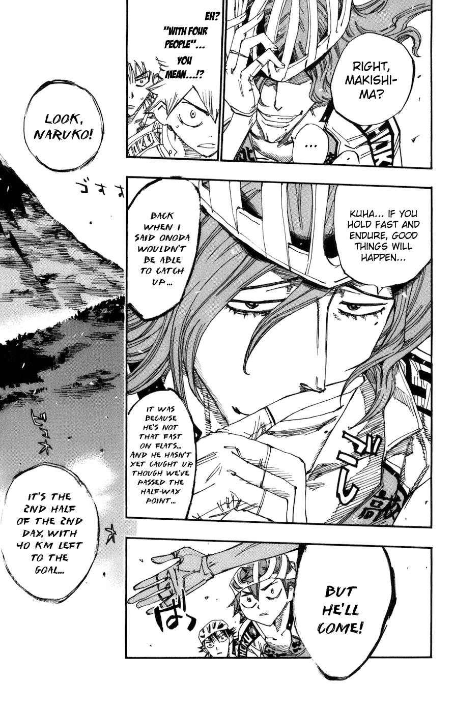 Yowamushi Pedal chapter 130 page 15