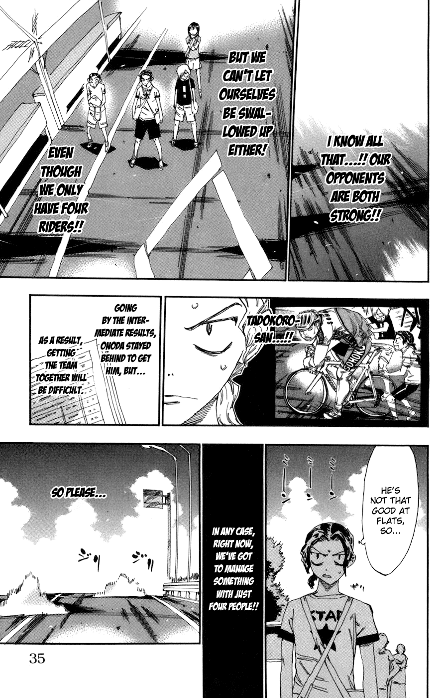 Yowamushi Pedal chapter 130 page 7