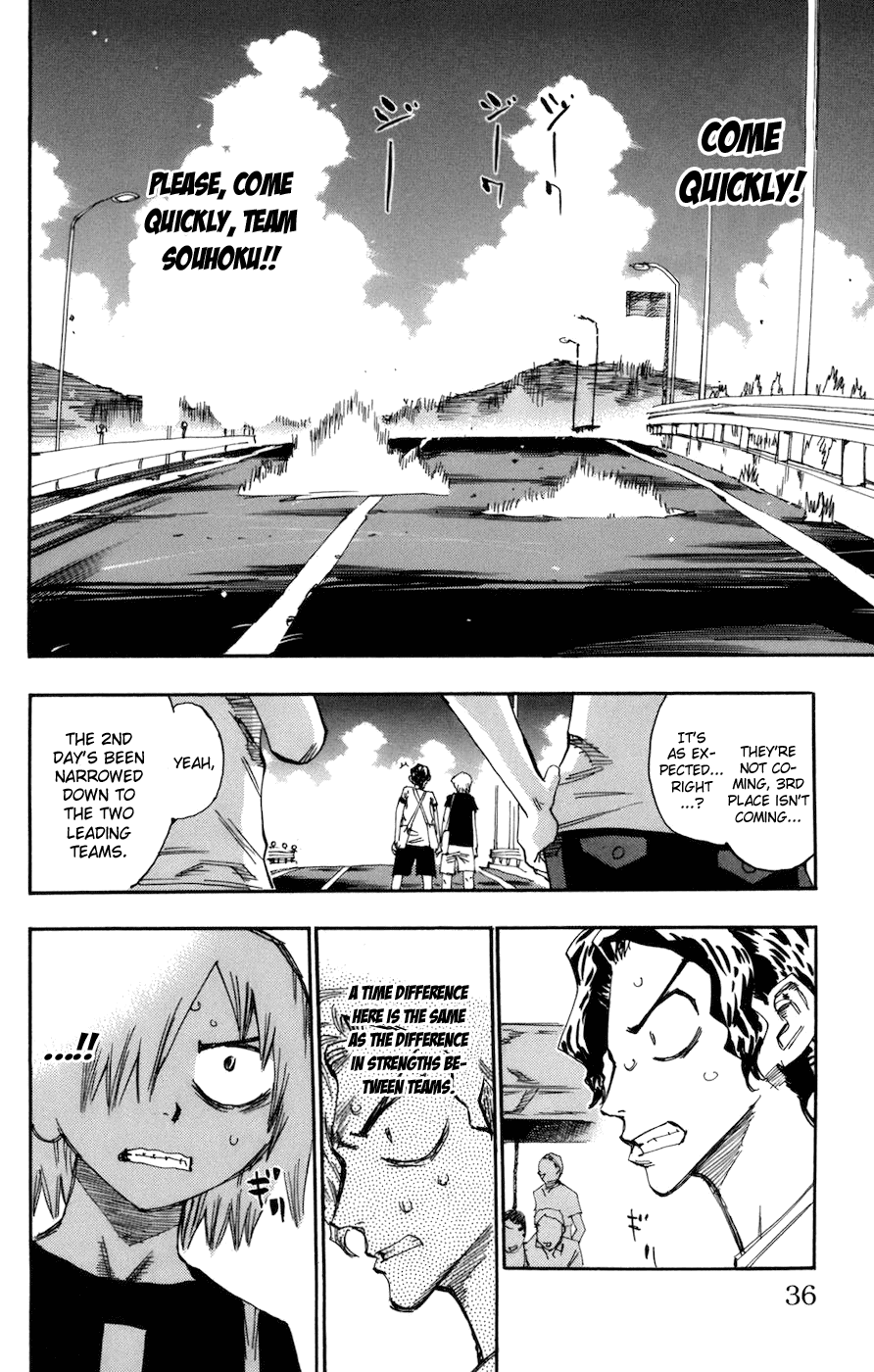 Yowamushi Pedal chapter 130 page 8