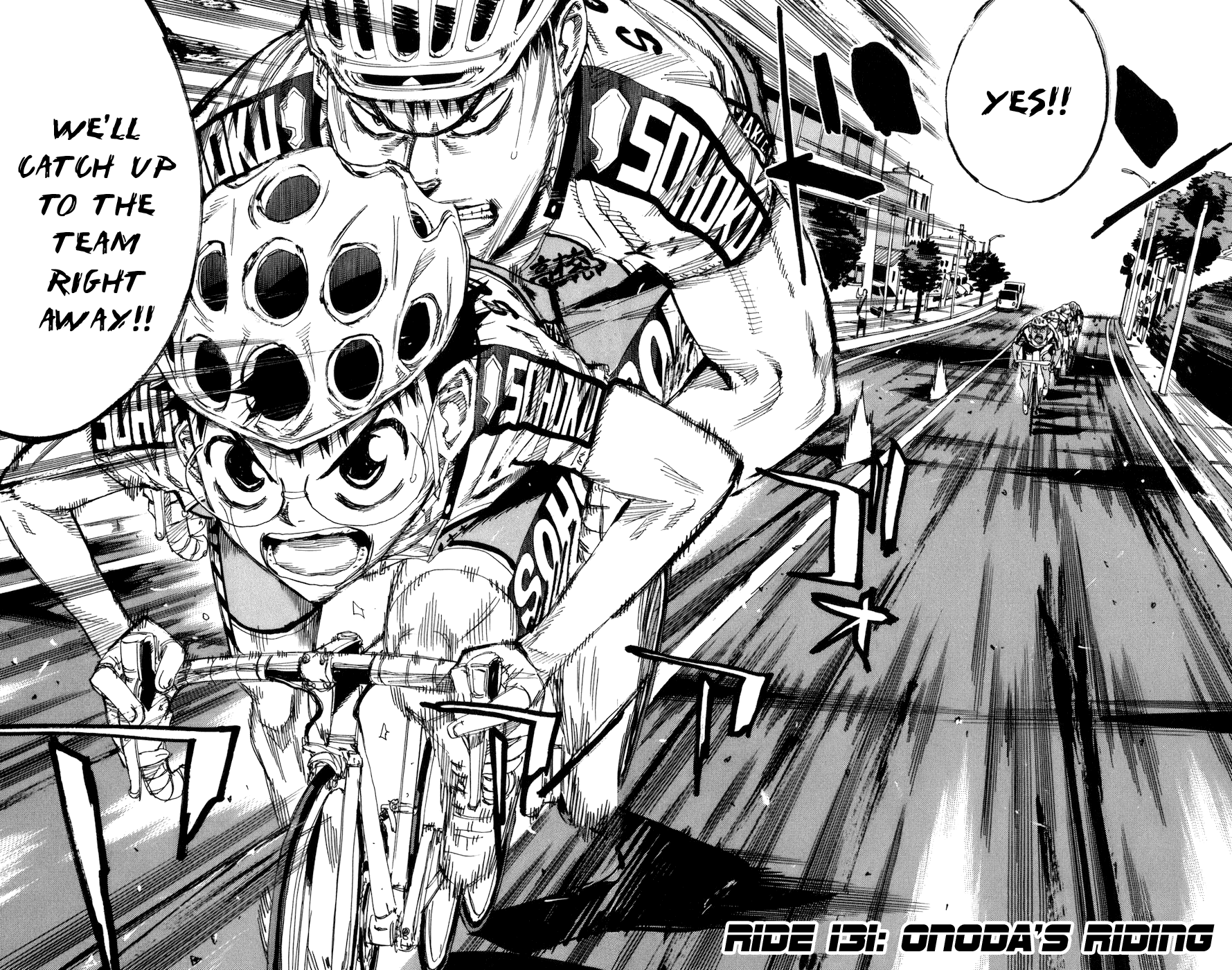 Yowamushi Pedal chapter 131 page 4