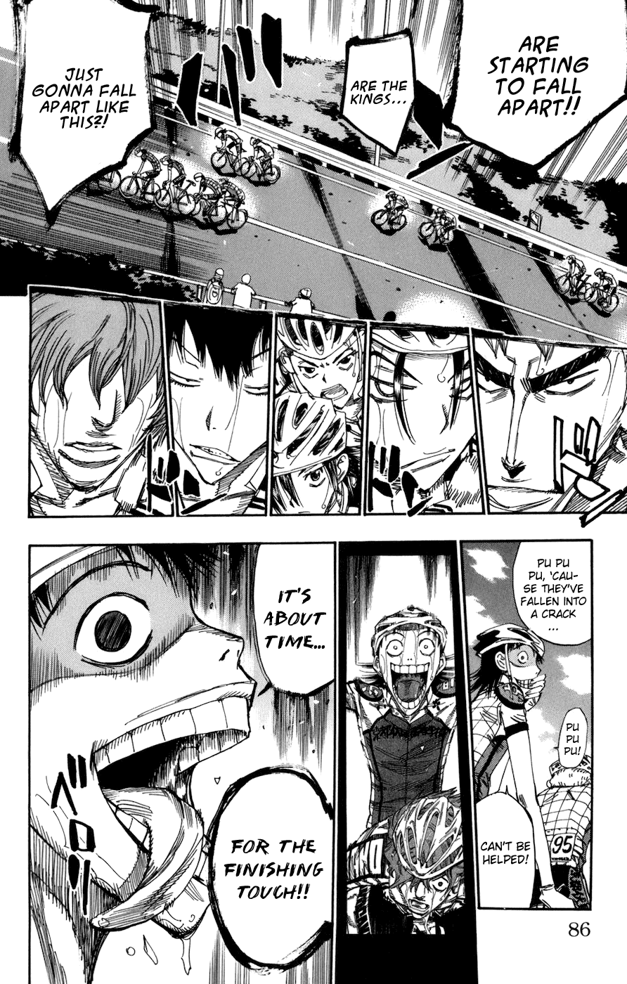 Yowamushi Pedal chapter 132 page 16