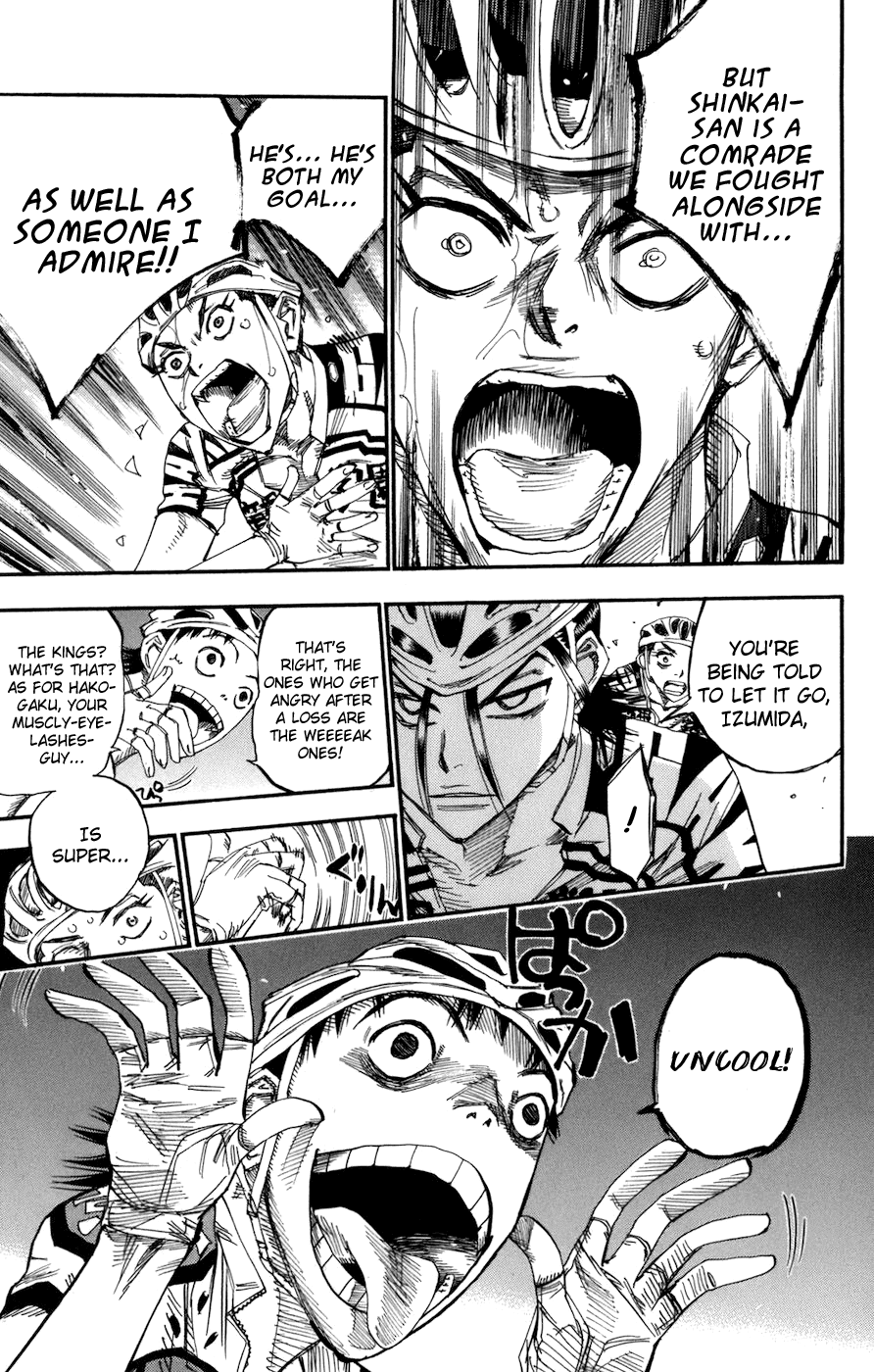 Yowamushi Pedal chapter 133 page 10