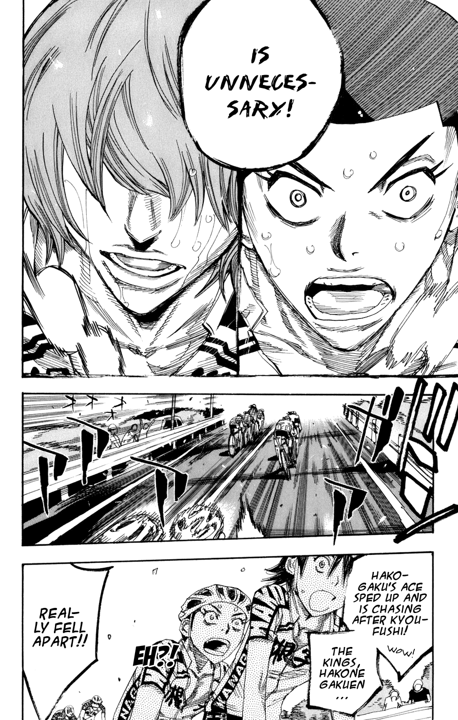 Yowamushi Pedal chapter 133 page 17