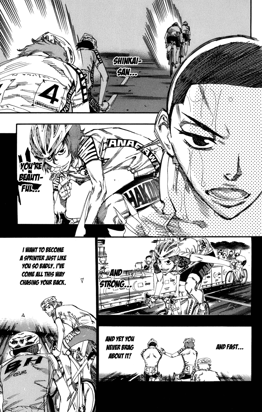 Yowamushi Pedal chapter 133 page 4