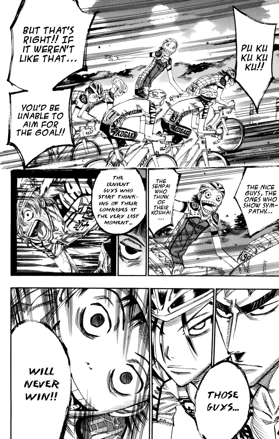 Yowamushi Pedal chapter 134 page 10