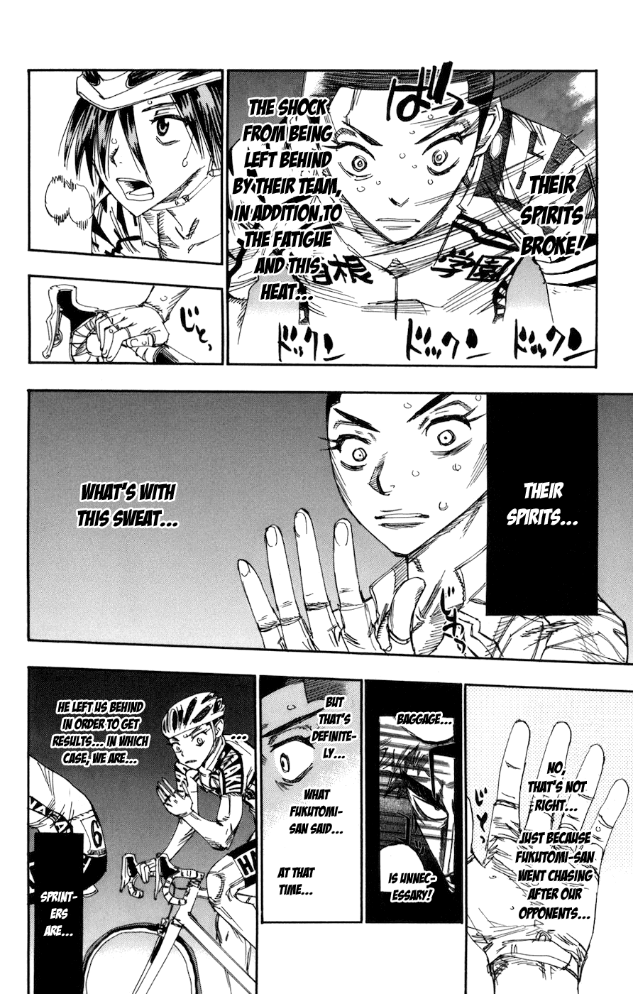 Yowamushi Pedal chapter 134 page 5