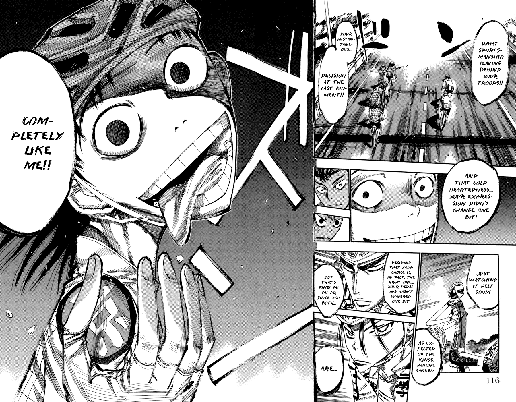 Yowamushi Pedal chapter 134 page 9